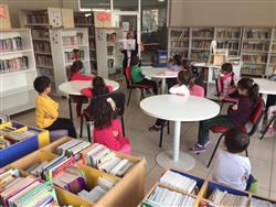 Mehmet Bukem Somtaş İlköğretim Okulu Anasınıfı öğrencileri ve öğretmenleri kütüphanemizi ziyaret ederek bilgi aldılar (7).jpg