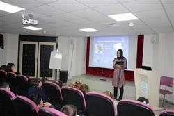 02.04.2019 tarihinde Nazife Talat Orhan Anaokulu öğretmen ve öğrencileri için kütüphanemizde oryantasyon çalışması yapılmıştır (3).JPG