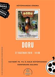 Kütüphanede Sinema etkinliklerimizde bu ayki çocuk filmimiz ''DORU''.jpg